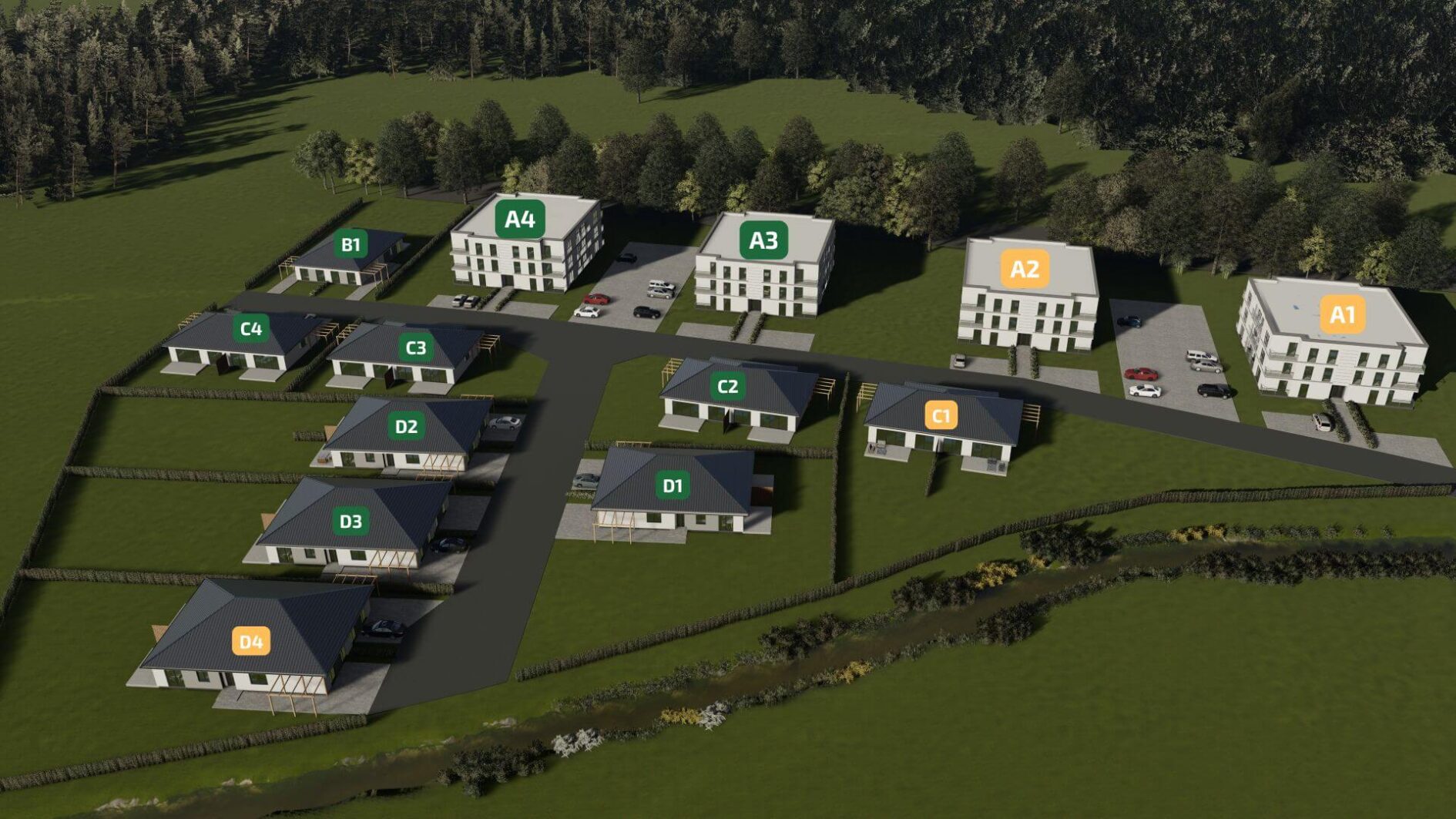 Plan osiedla a3